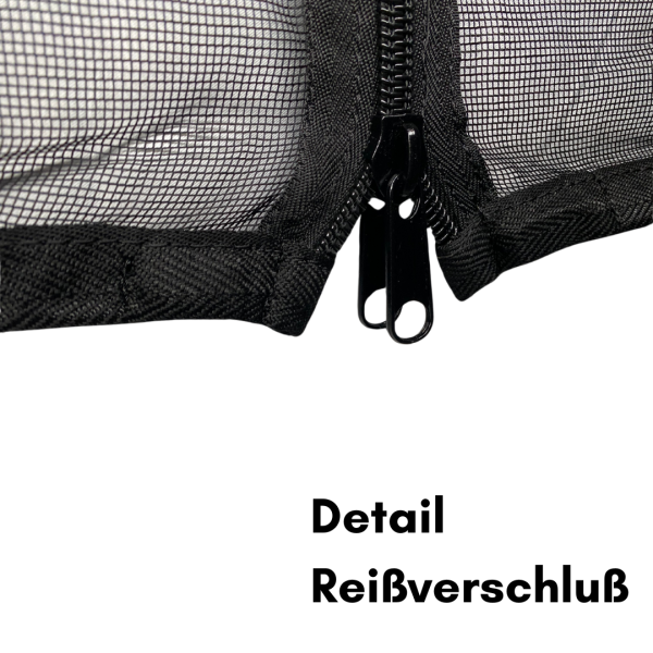 Insektenschutzgitter Detail Moskitonetz Heckklappe T4 VW Bus - Magnetbefestigung