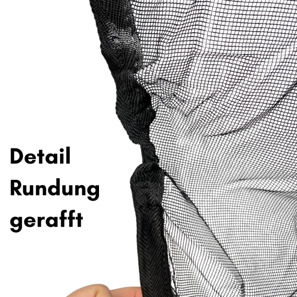 Detail Insektenschutzgitter Moskitonetz Heckklappe T4 VW Bus - Magnetbefestigung