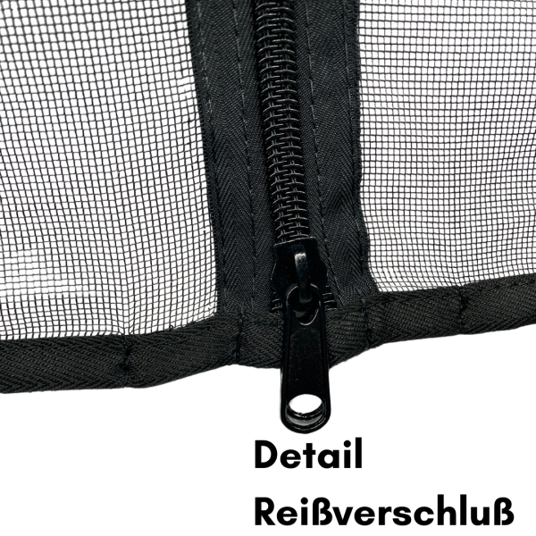 Detailansicht vom Reißversschluss