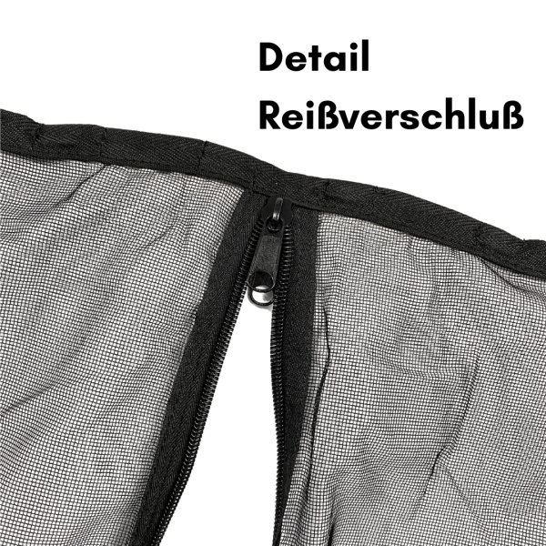 Detailansicht vom Reißversschluss