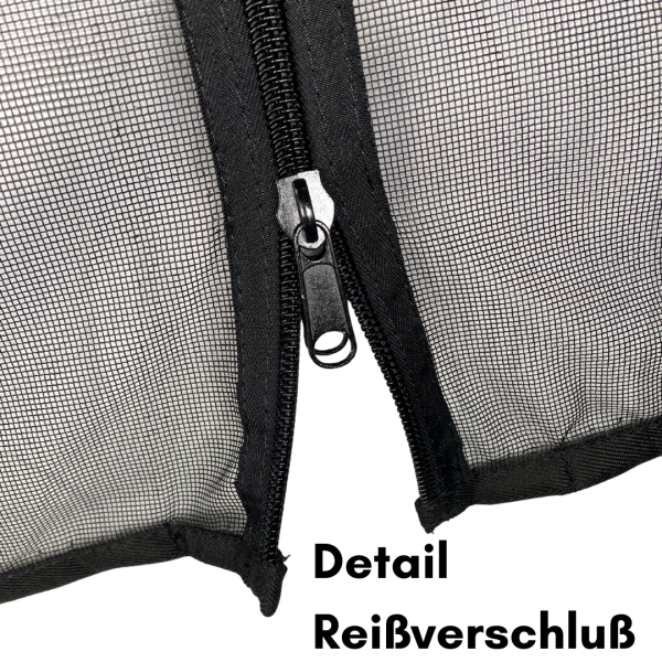 Moskitonetz, Insektenschutzgitter PSA, Heck, Magnetbefestigung - Detail