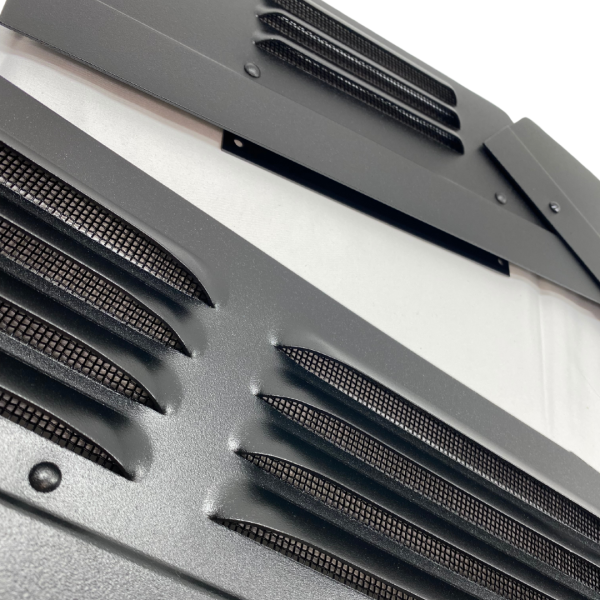 Detailansicht von den Kiemen aus der Vorderseite