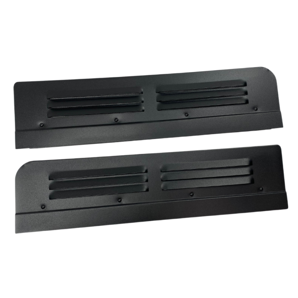 ClimAir Zijwindschermen Dark compatibel met Renault Kangoo III Furgon/MPV 2021- & Mercedes Citan/T-Klasse/EQT 2021- & Nissan Townstar 2021