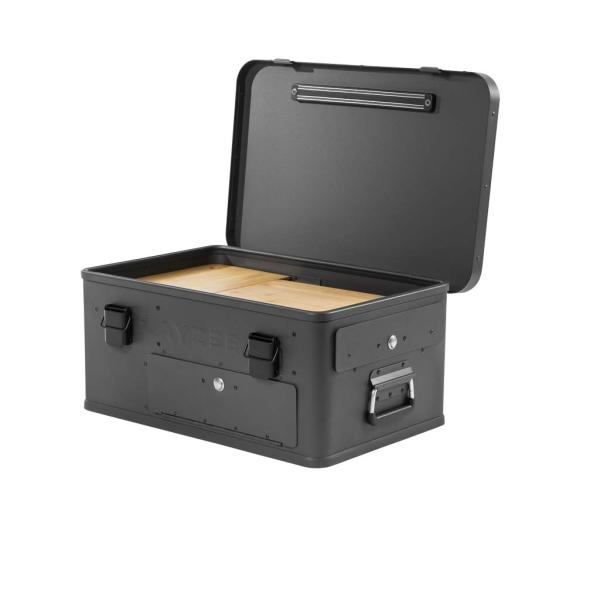 Küchenbox Layzee mit geöffnetem Deckel