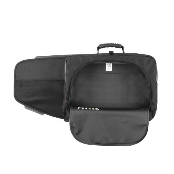 Geöffnete Packtaschen 
