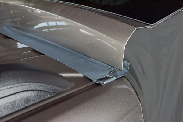 Heckzelt „Space“ Kombi für VW Caddy 5 / Ford Tourneo Connect ab 5/2022 anthrazit Detailbild