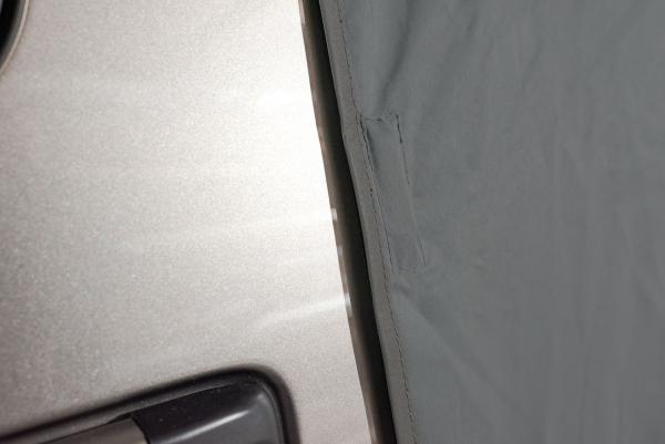 Heckzelt „Space“ Kombi für VW Caddy 5 / Ford Tourneo Connect ab 5/2022 anthrazit - Detailbild