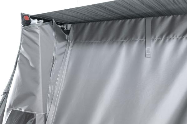 Erweiterungen für Dachmarkisen Verbindugn zwischen Seitenteil und Vorderwand