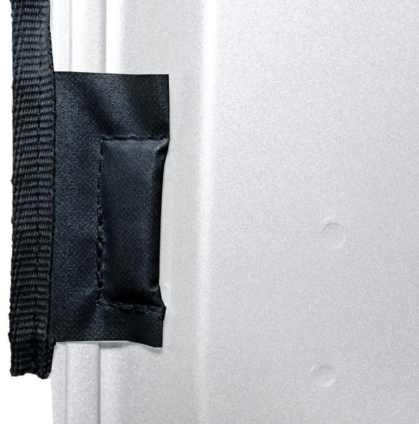 Detailansicht eingenähte Magnete