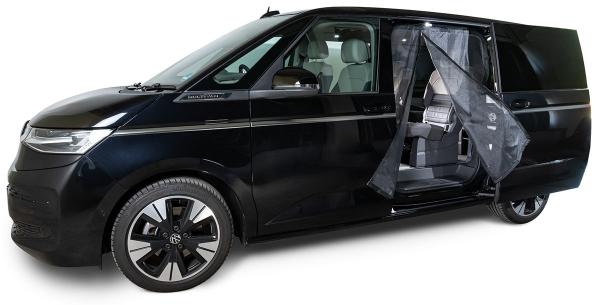 VanQuito Moskitonetz für VW T7 Schiebetür links Magnetreißverschluss