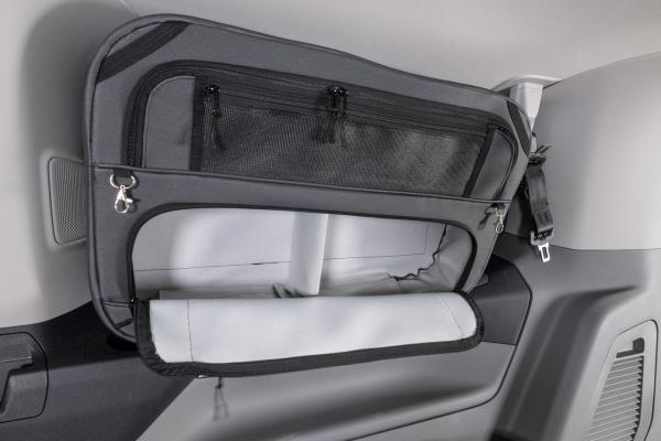 Montierte Packtaschen im Fahrzeug anthrazit