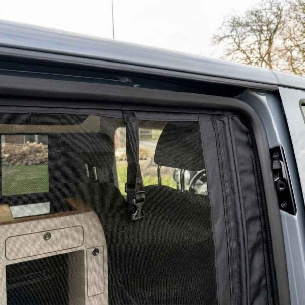 VEMOCA Premium Fliegennetz VW T5, T6 & T6.1 – Schiebetür (Moskitonetz/Insektenschutzgitter) Beifahrer