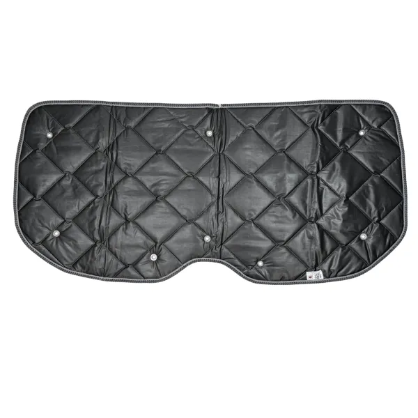 Thermomatten schwarz Ford Custom, Nugget und Tourneo ab 2012 - 09/2023 Heckklappe mit Scheibenwischer