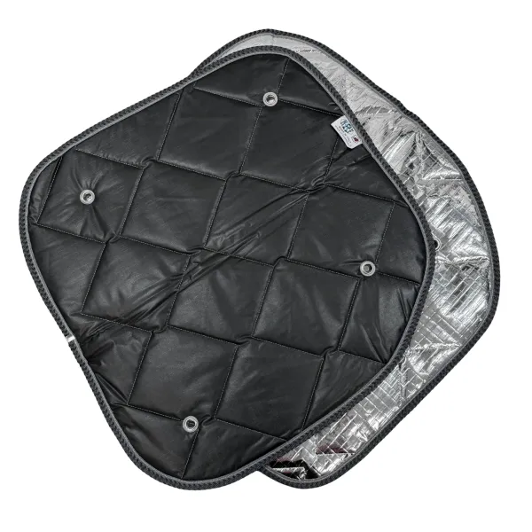 Thermomatten schwarz Ford Custom, Nugget und Tourneo ab 2012 - 09/2023 Doppeltür