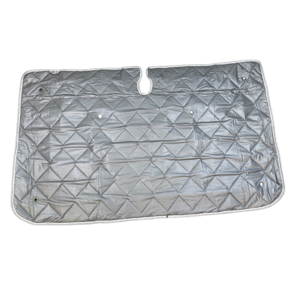 Thermomatte Frontscheibe grau