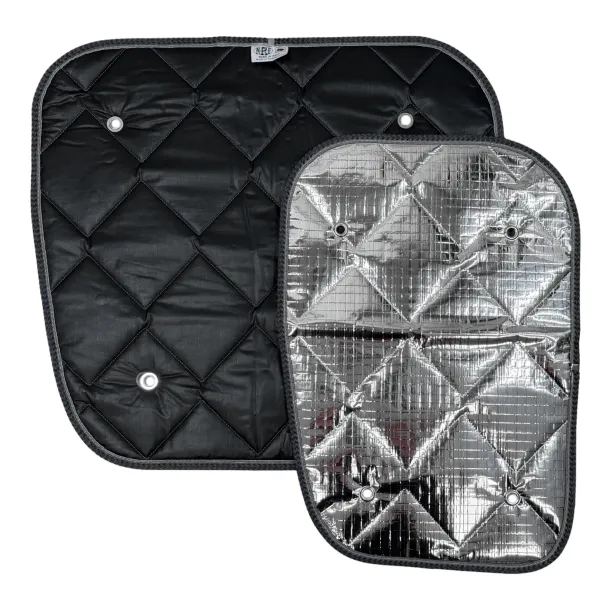 Thermomatten schwarz VW Caddy 2004 - 2020 Doppeltür - Standard