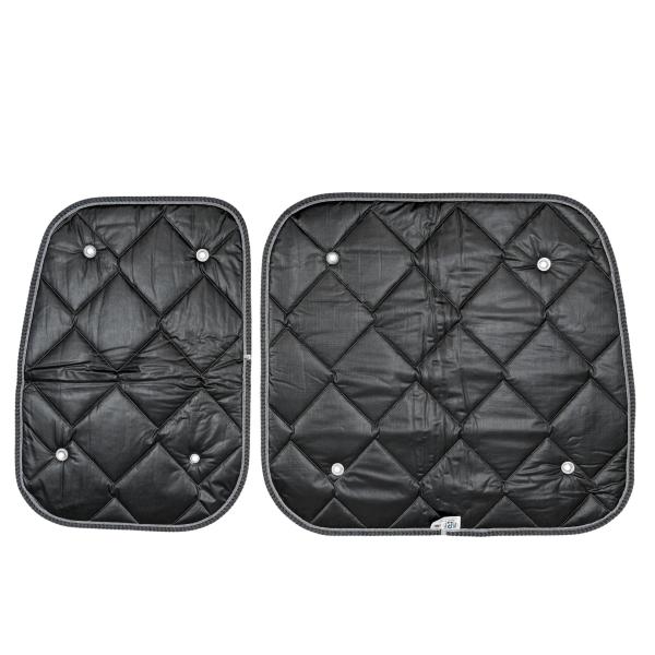 Thermomatten schwarz VW Caddy 2004 - 2020 Doppeltür - Standard