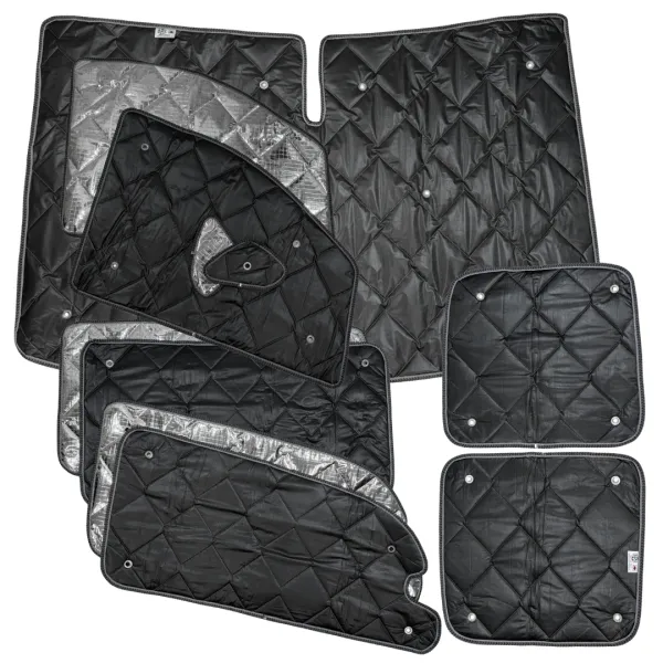 Thermomattenset schwarz
