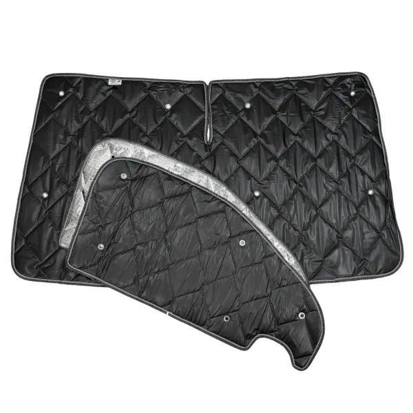 Thermomatten schwarz Citroen / Peugeot / Doblo / Toyota / Combo ab 2018 Fahrerhaus