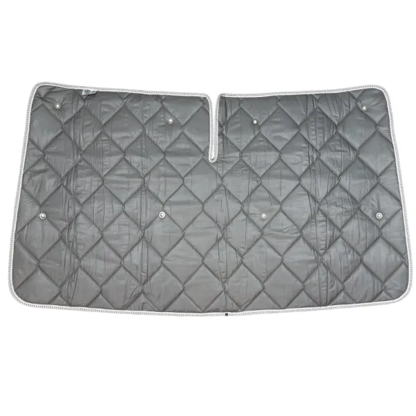 Thermomatte Frontscheibe grau