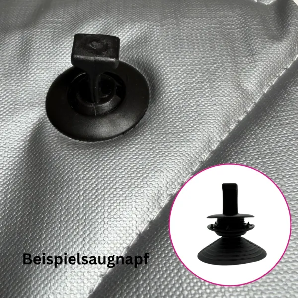 Thermomatten Einbau von den Ösen