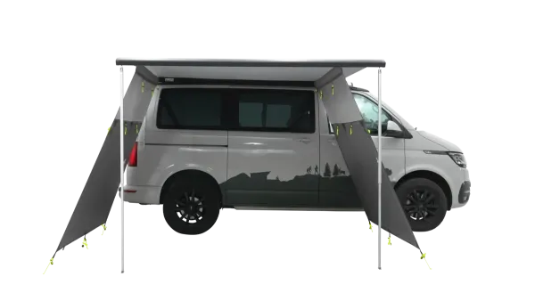 Outwell Fallcrest Seitenplanen Set mit 2 Planen Grau