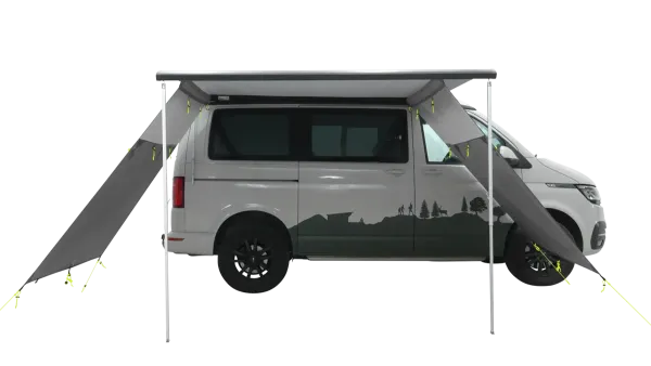 Outwell Fallcrest Seitenplanen Set mit 2 Planen Grau