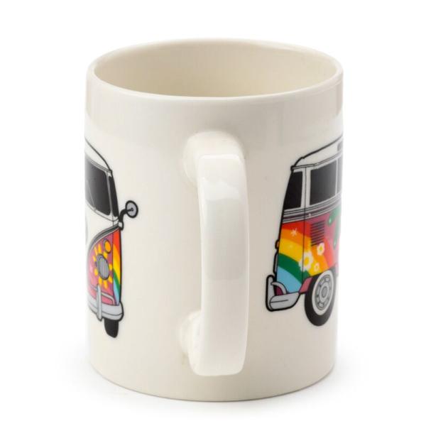 Volkswagen VW Bulli T1 Camper Bus Summer Tasse aus Porzellan