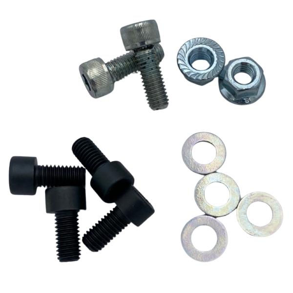 Befestigungsmaterial Drehkonsole, Schrauben, Unterlegscheiben, Muttern