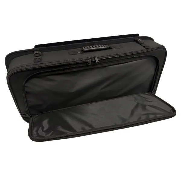 Fensterpacktasche für VW Caddy 5 Maxi Detailansicht Reißverschluss
