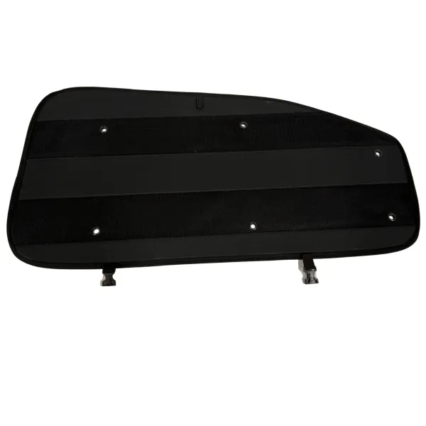 Detailansicht Rückwand mit Saugnäpfen und Klett
