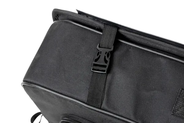 Fensterpacktasche für VW Caddy 5 Maxi Detailansicht Verschluss