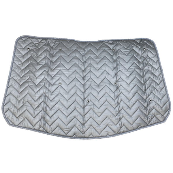 Thermomatte Frontscheibe grau