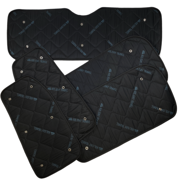 Thermomatten Ford Tourneo Custom V710 ab 2024 / VW neue Transporter Wohnraum kurzer Radstand 5 tlg incl. Heck