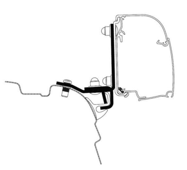 Skizze Adapter Thule 4200