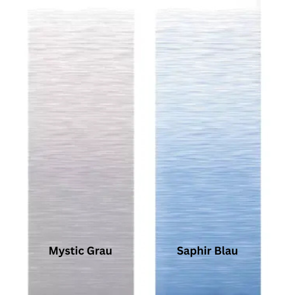 Tuchfarbe Markise Royal Grey / Royal Blue