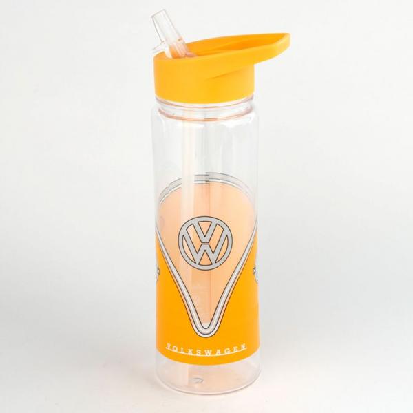Trinkflasche Volkswagen VW T1 Bus Flower Power Wasserflasche Camperbus Kombi 