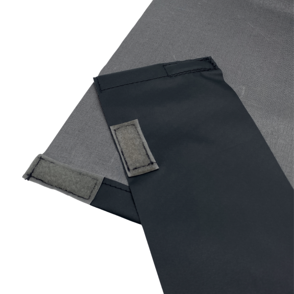 Abdeckstreifen für Heckzelte mit Magnetbefestigung, 2er-Set