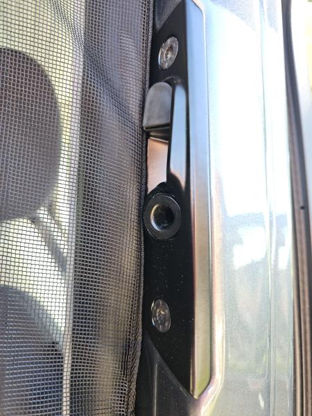 nsektenschutzgitter Moskitonetz für T5 / T6 / T6.1 Schiebetür - Detail