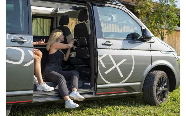 BusBoxx utilityBOXX Stauraum für Vordersitze des VW T5 / T6