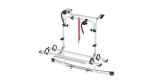 Fahrradträger Carry Bike Fiamma VW Caddy 2016 - 02/2020