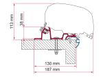 F80 Adapt.Caravan Standard (2 Halter 50 cm - 2 Halter 30 cm)