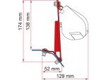 Skizze Adapter mit MAßen
