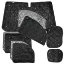 Set: Thermomatten schwarz Komplettset 9-teilig Renault Kangoo 2008-2021