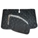 Thermomatten schwarz Fahrerhaus Ford Transit Custom / Tourneo Custom 2012 - 2023