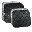 Thermomatten schwarz VW Caddy 2004 - 2020 Wohnraum kurzer Radstand