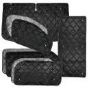 Thermomatten Komplettset 8-tlg. schwarz Renault Trafic III ab BJ 2015 langer Radstand mit Heckklappe STANDARD
