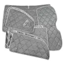 Set: Thermomatten Komplettset 10-teilig Mercedes Vito, Viano, V-Klasse, Tourer ab 2014 (W447) langer Radstand für Heckklappe