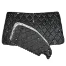 Thermomatten schwarz Citroen / Peugeot / Doblo / Toyota / Combo ab 2018 Fahrerhaus