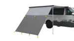 Outwell Hillcrest Tarp Sonnensegel Grau gerade abgespannt